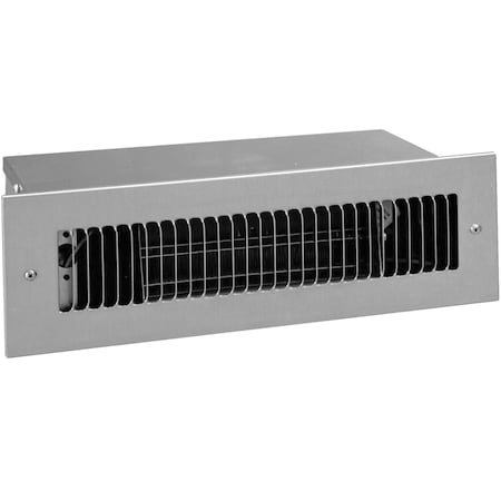 King Electric Mkt Ss Kick Space Heater 240V 1500-750W/1125-562W Stainless Steel MKT2415-SS